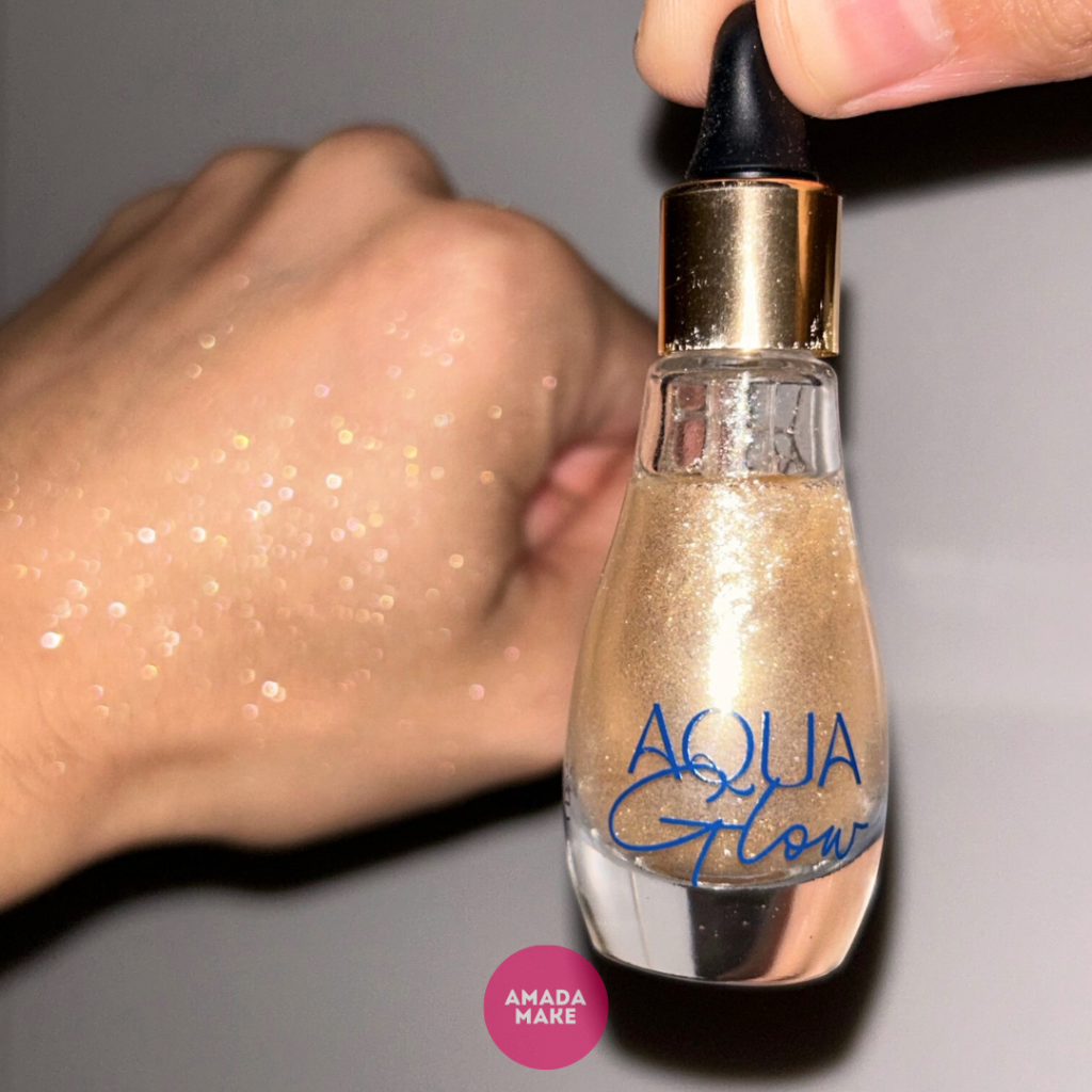 Iluminador Líquido Aqua Glow Mia Make - Dourado