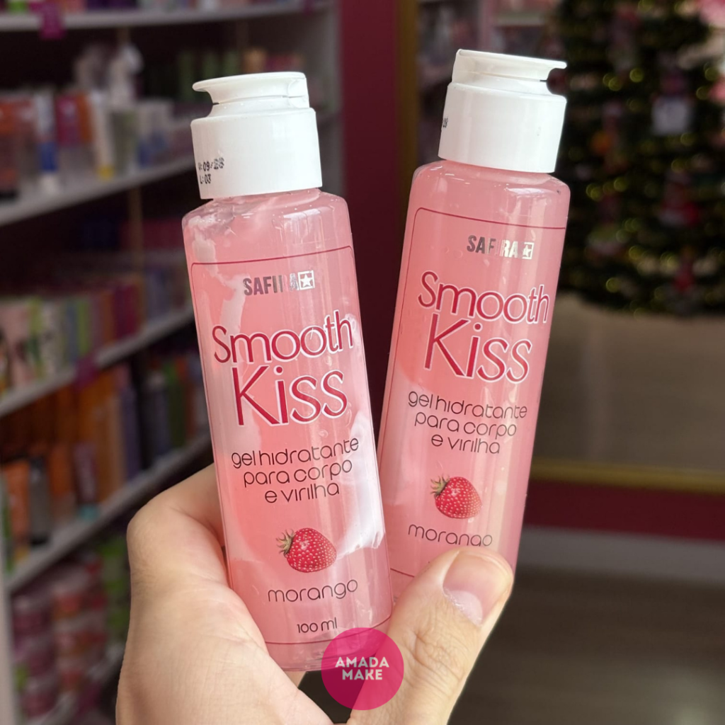 Gel Hidratante Beijável Morango Safira