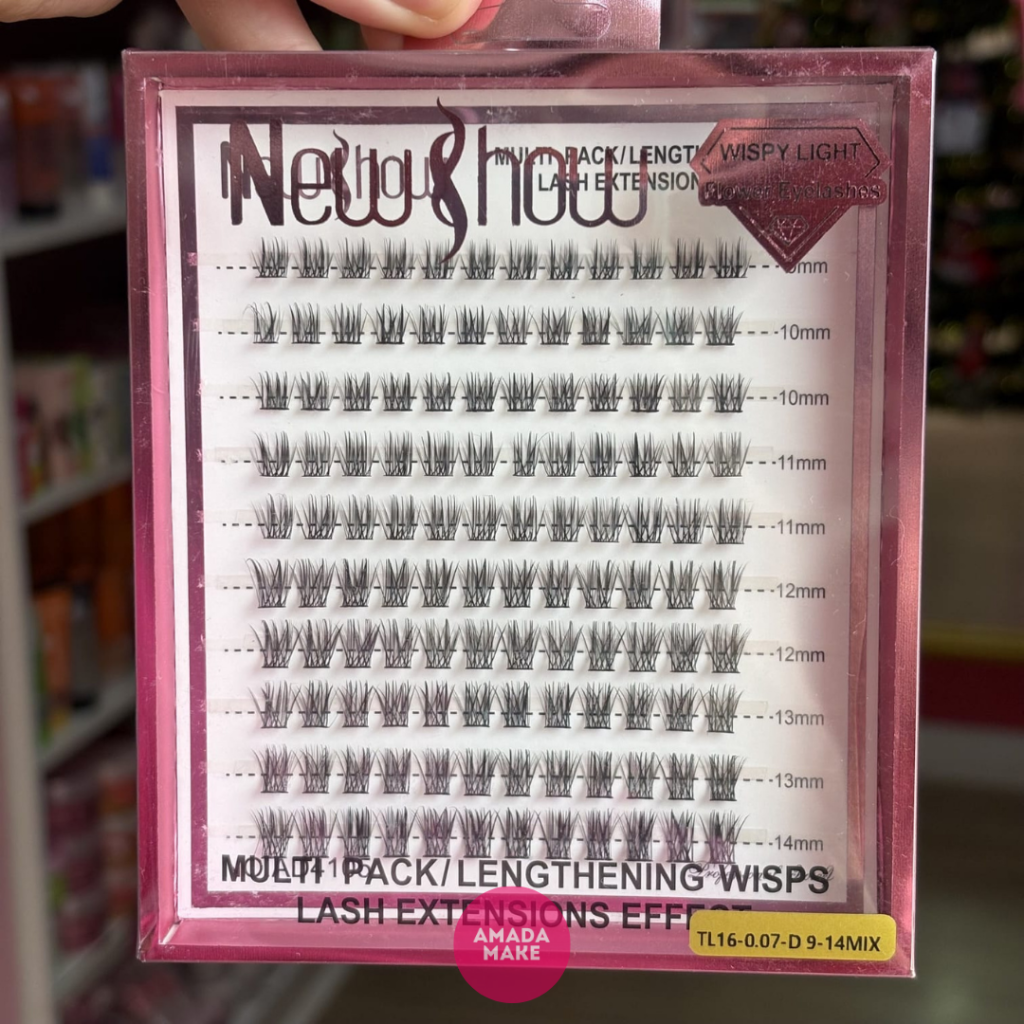 Cílios Tufinho New Show Vários Tamanhos - 9mm ao 14mm