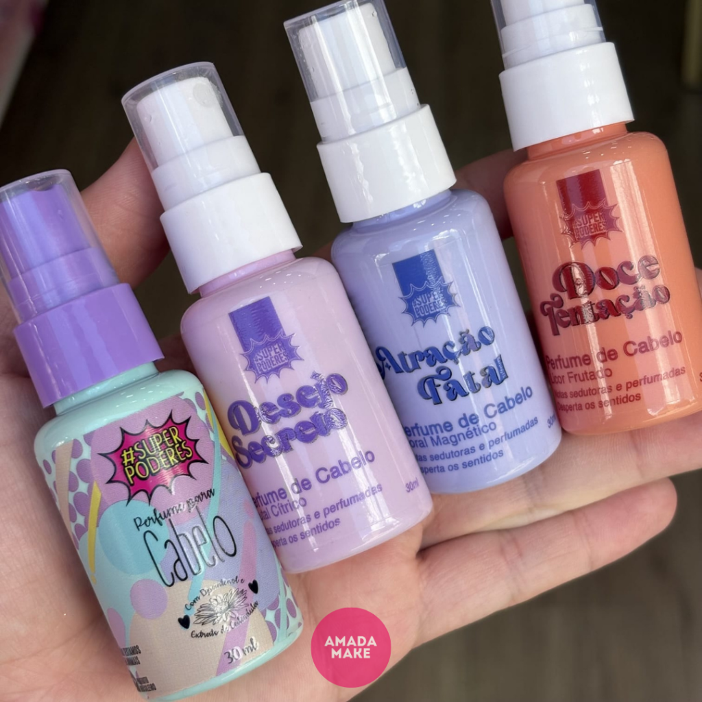 Perfume Para Cabelo Super Poderes