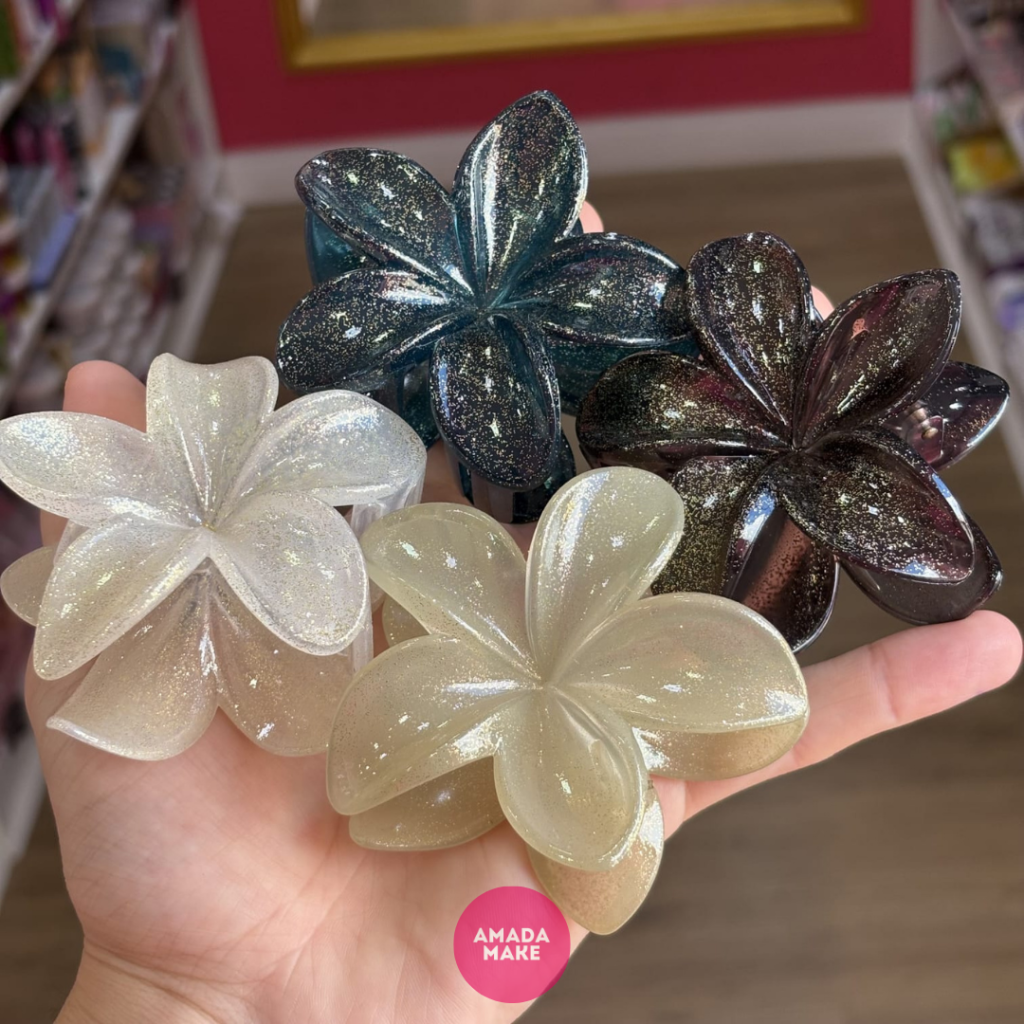 Presilha Flor Brilhinho