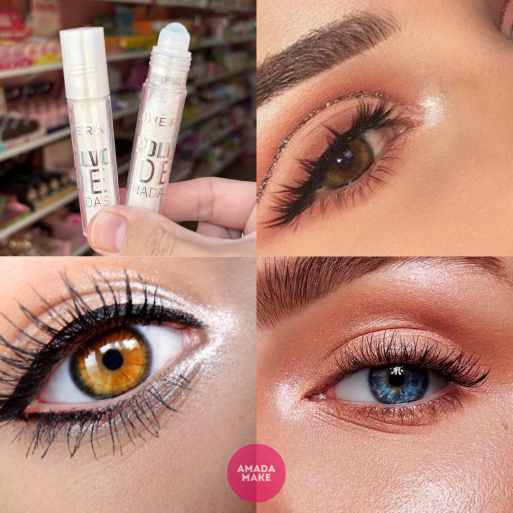 Iluminador e Sombra Roll-On Love Rain