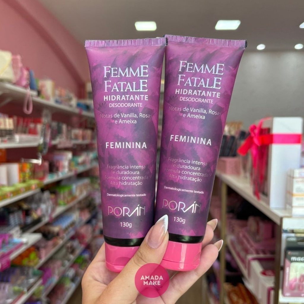Hidratante Corporal Feminina Femme Fatale Porán 