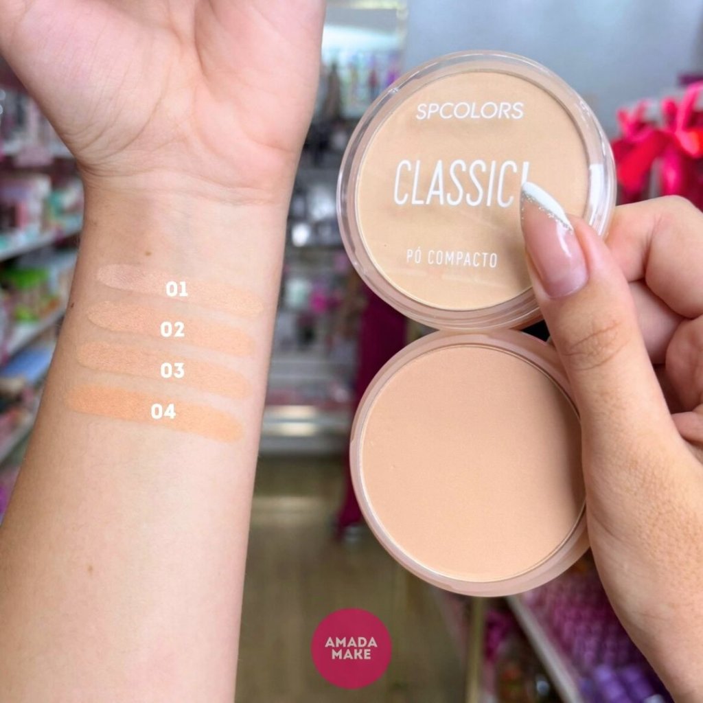 Pó Compacto Classic SP Colors 