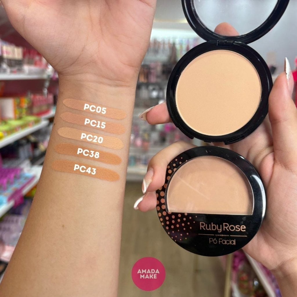 Pó Compacto Ruby Rose 