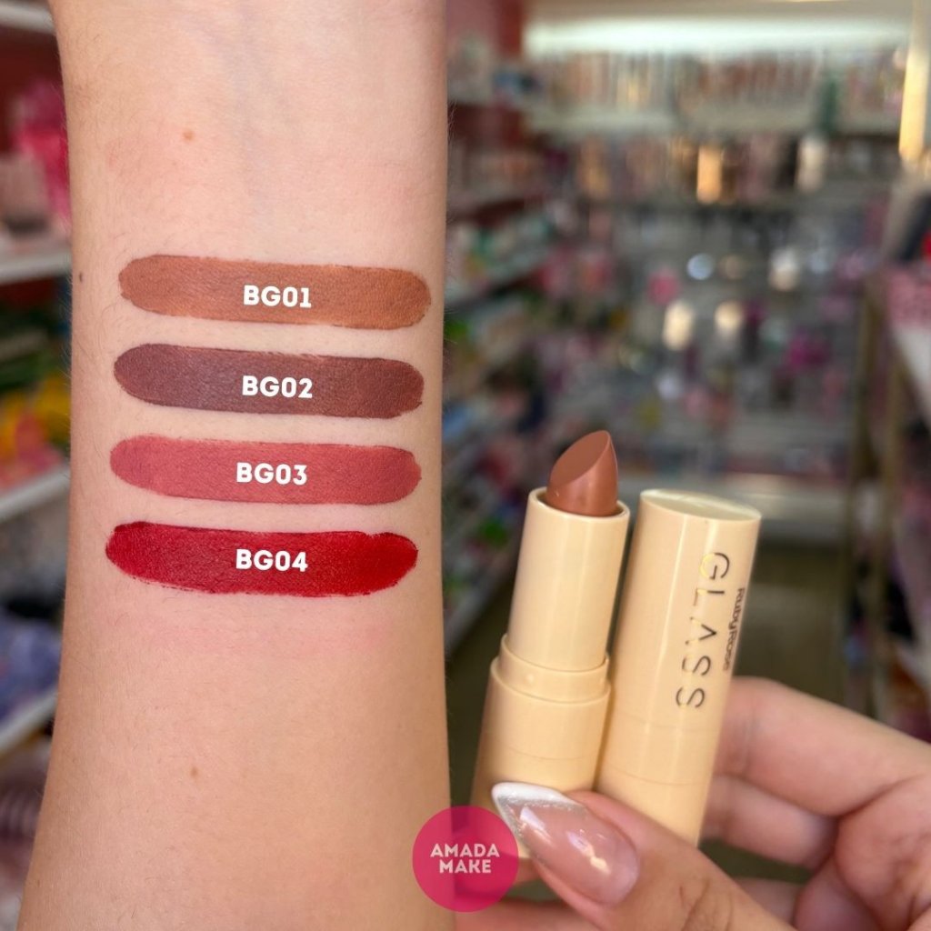 Batom Velvet Glass Ruby Rose 