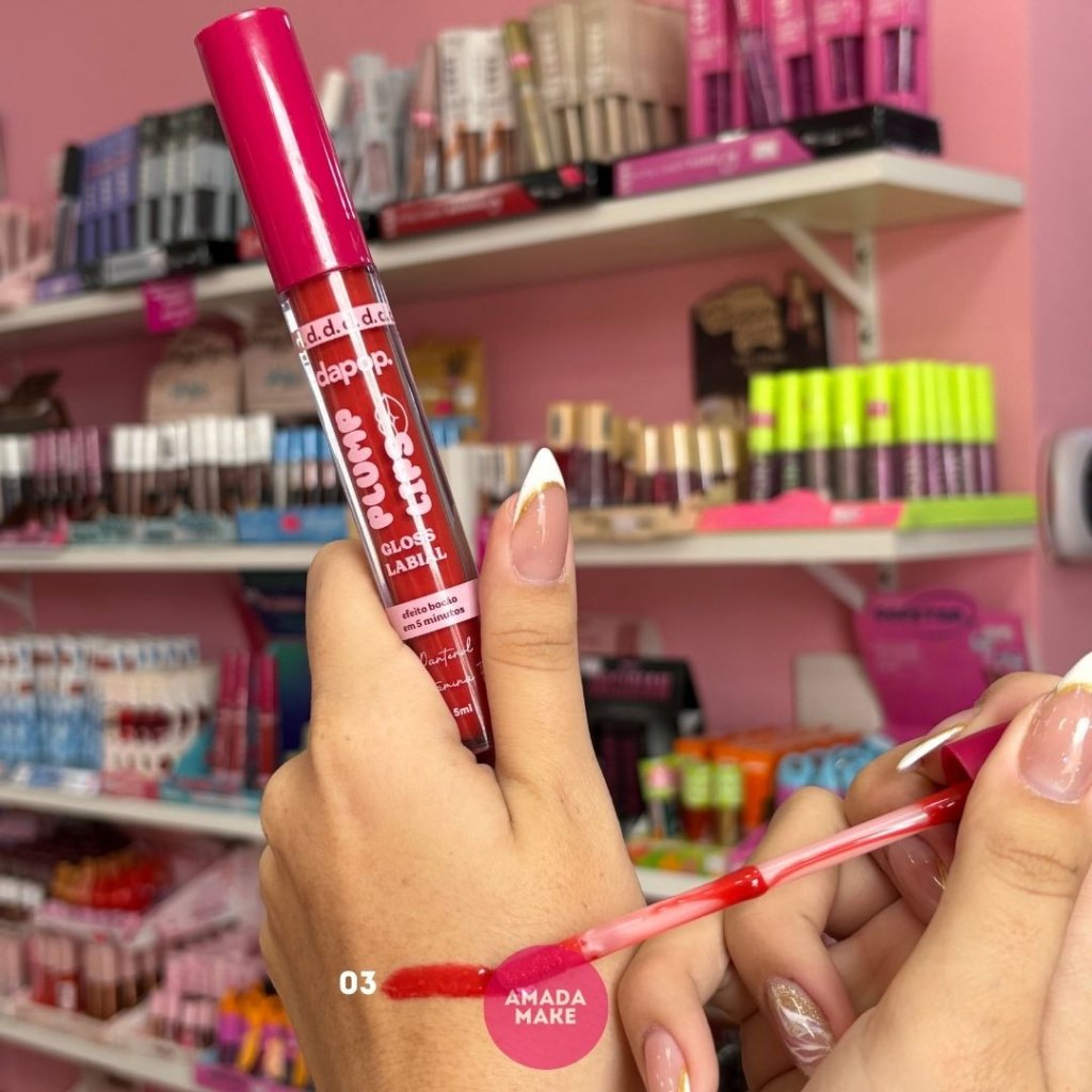 Gloss Plump Lips Efeito Bocão Dapop