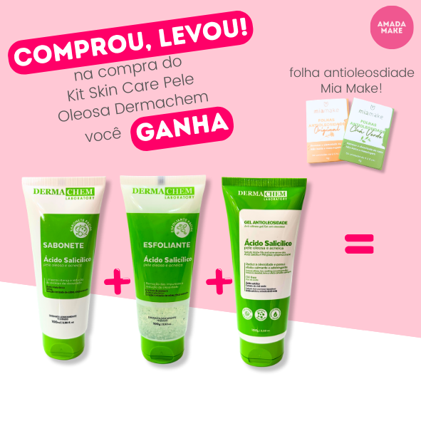 Kit Skin Care Pele Oleosa Dermachem