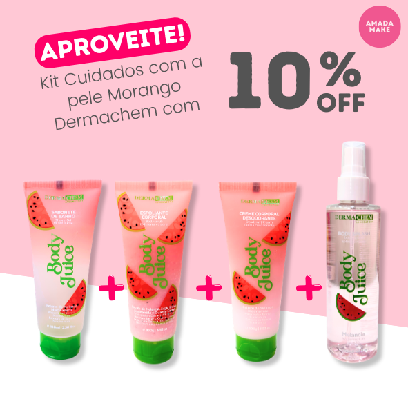 Kit Cuidados com a pele Melancia Dermachem