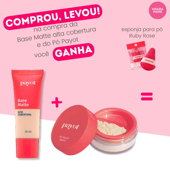 Kit Base Matte e Pó Solto Payot