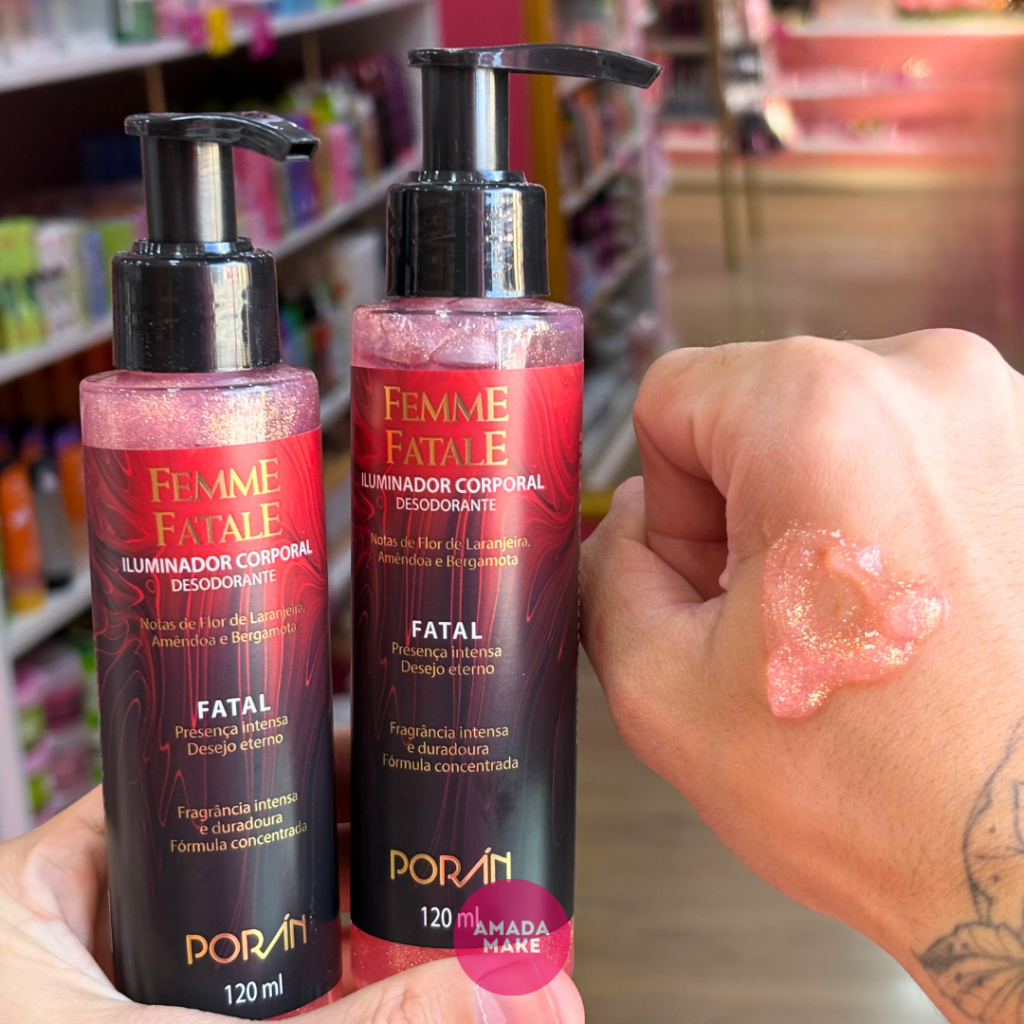 Hidratante com Brilho Fatal Poran
