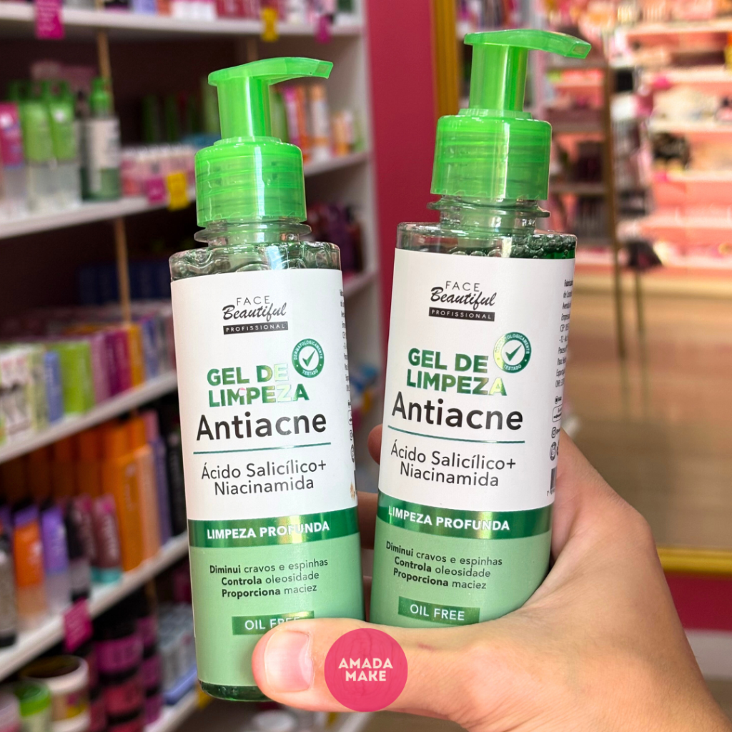 Gel de Limpeza Antiacne Face Beautiful