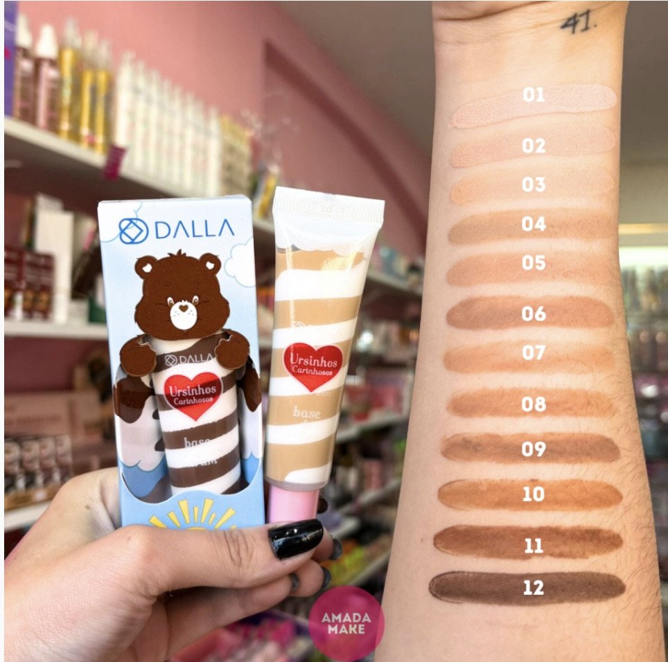 Base + Sérum Pele dos Sonhos Ursinhos Carinhosos Dalla