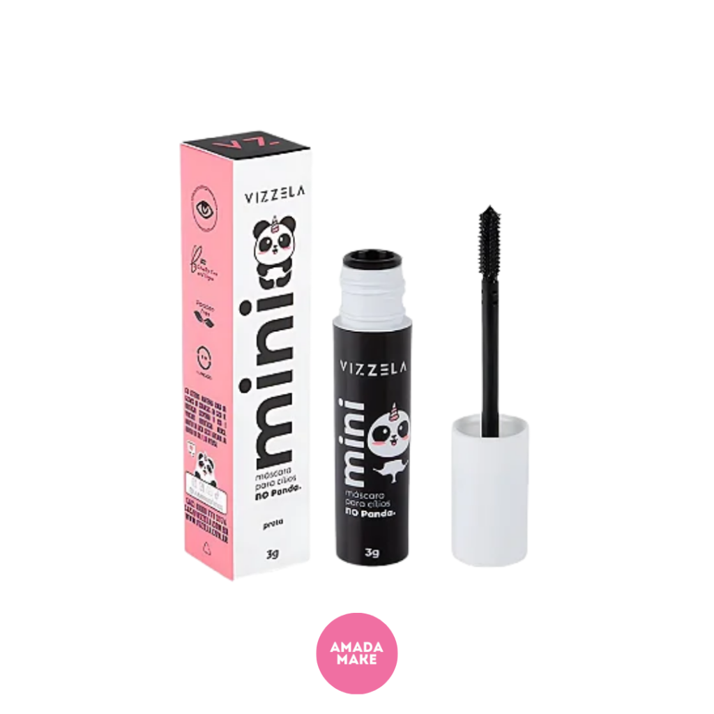 Mini Rímel Preto Vizzela