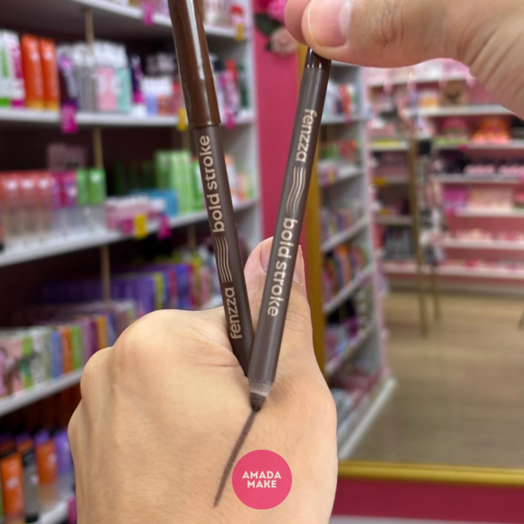 Lápis de Olho Marrom Bold Stroke Fenzza