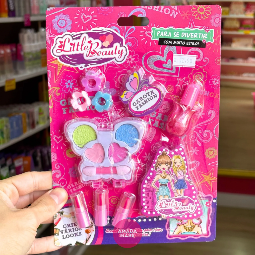 Kit Maquiagem Infantil Little Beauty