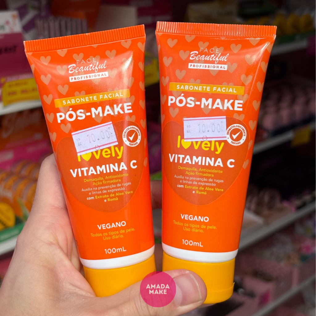 Sabonete Pós Make Vitamina C Face Beautiful