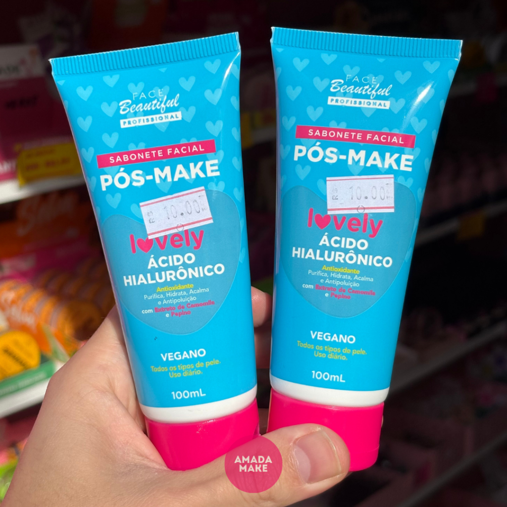 Sabonete Pós Make Ácido Hialurônico Face Beautiful