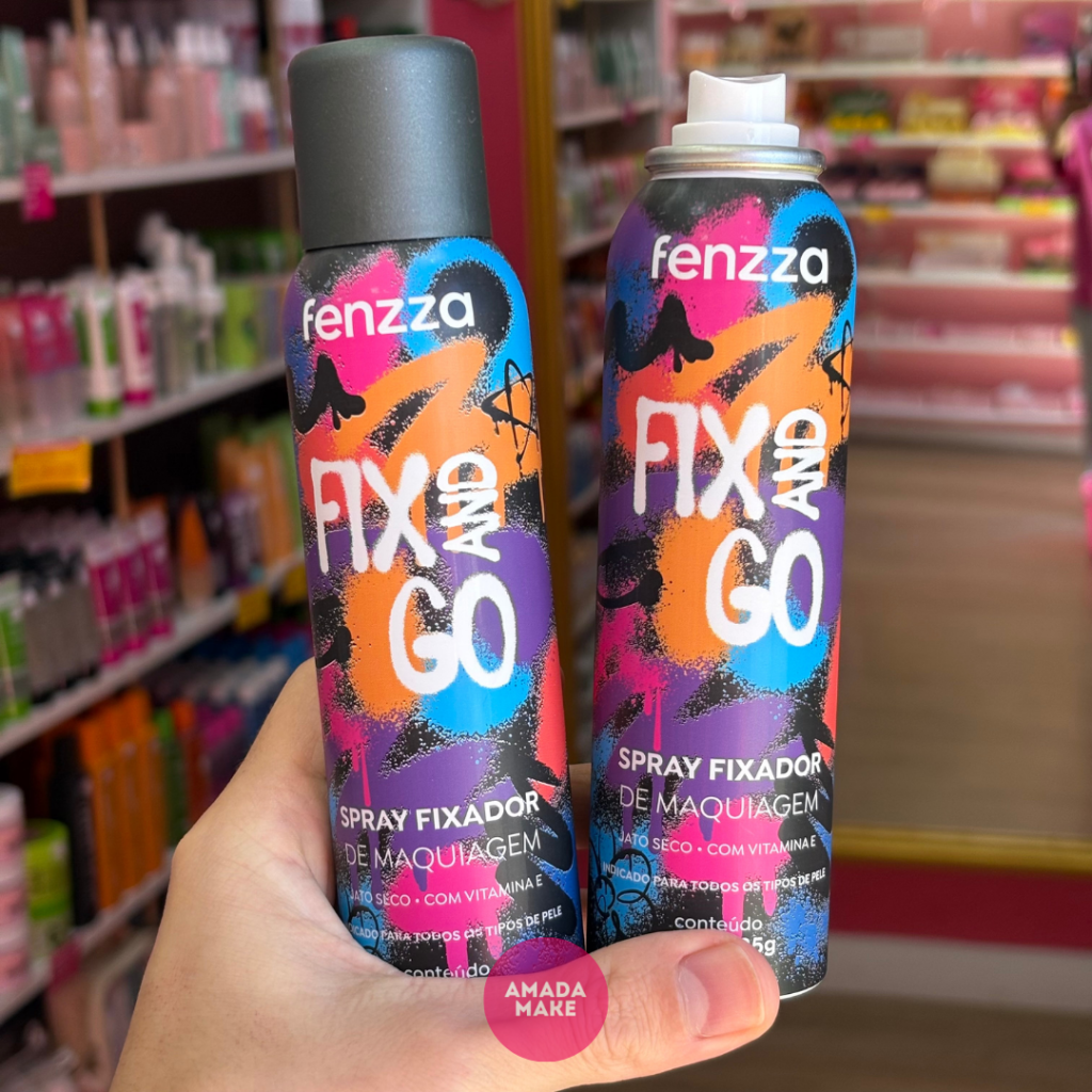 Fixador de Maquiagem Fix And Go Fenzza