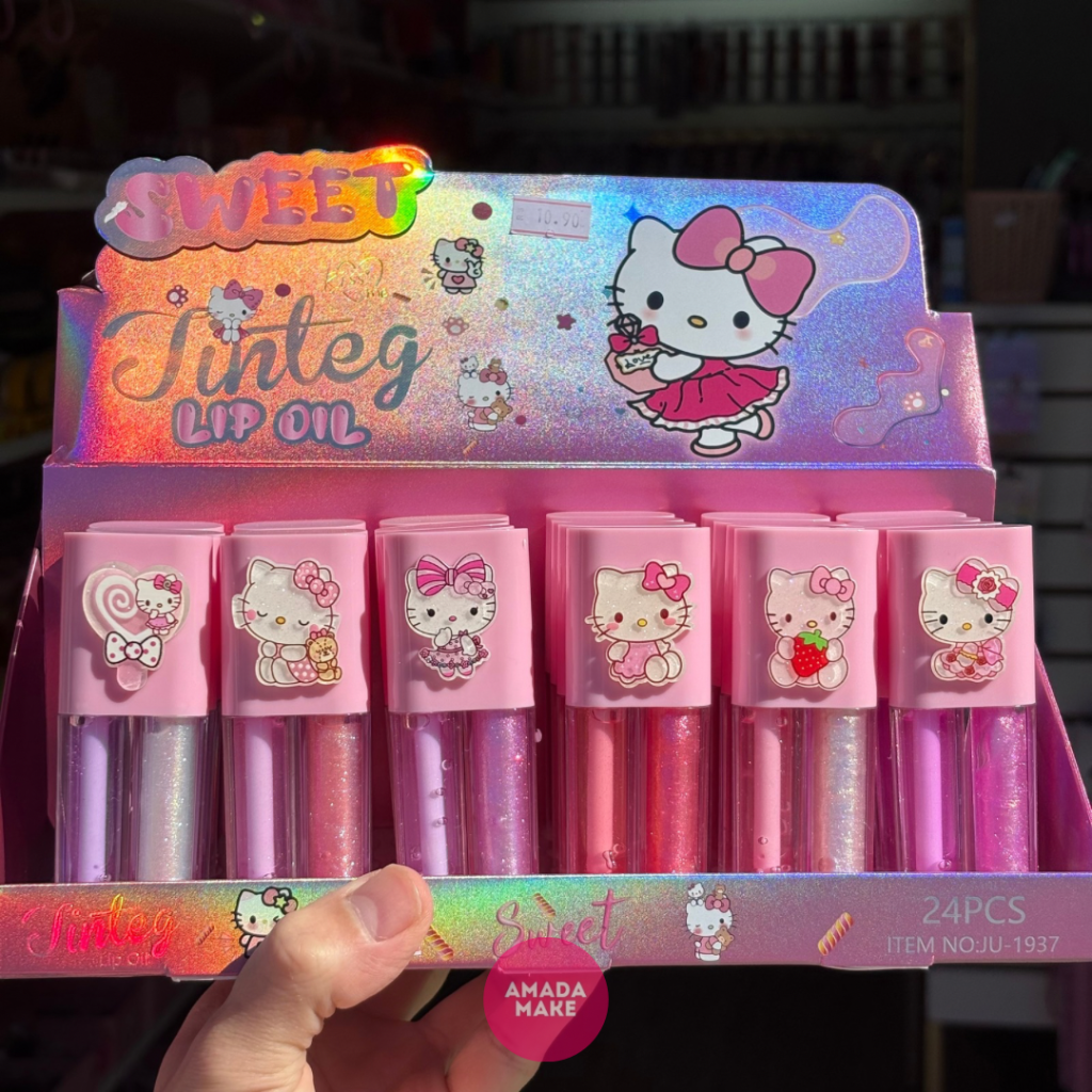 Gloss 2 em 1 Hello Kitty