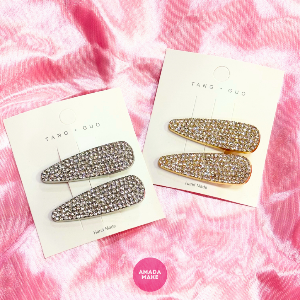 Kit 2 Presilhas Strass