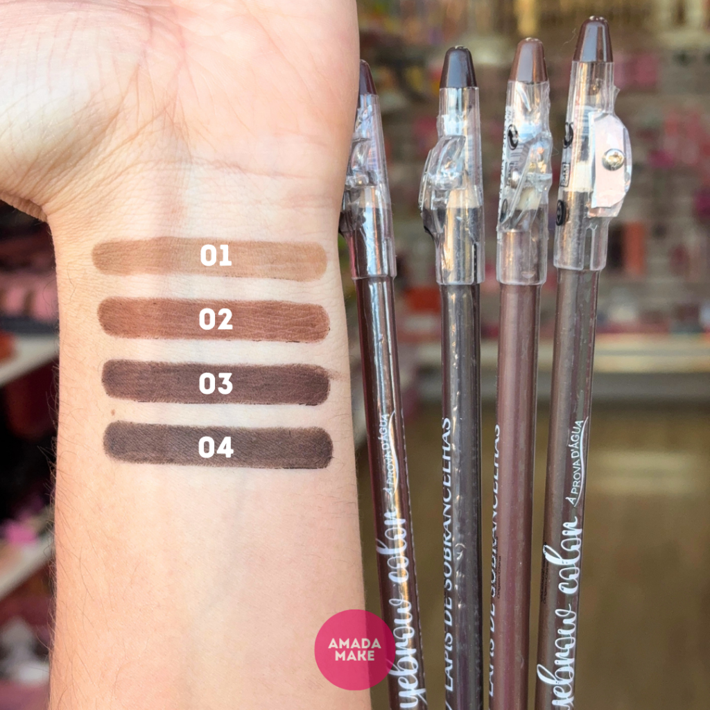 Lápis de Sobrancelha À Prova D'Água Hudabeauty