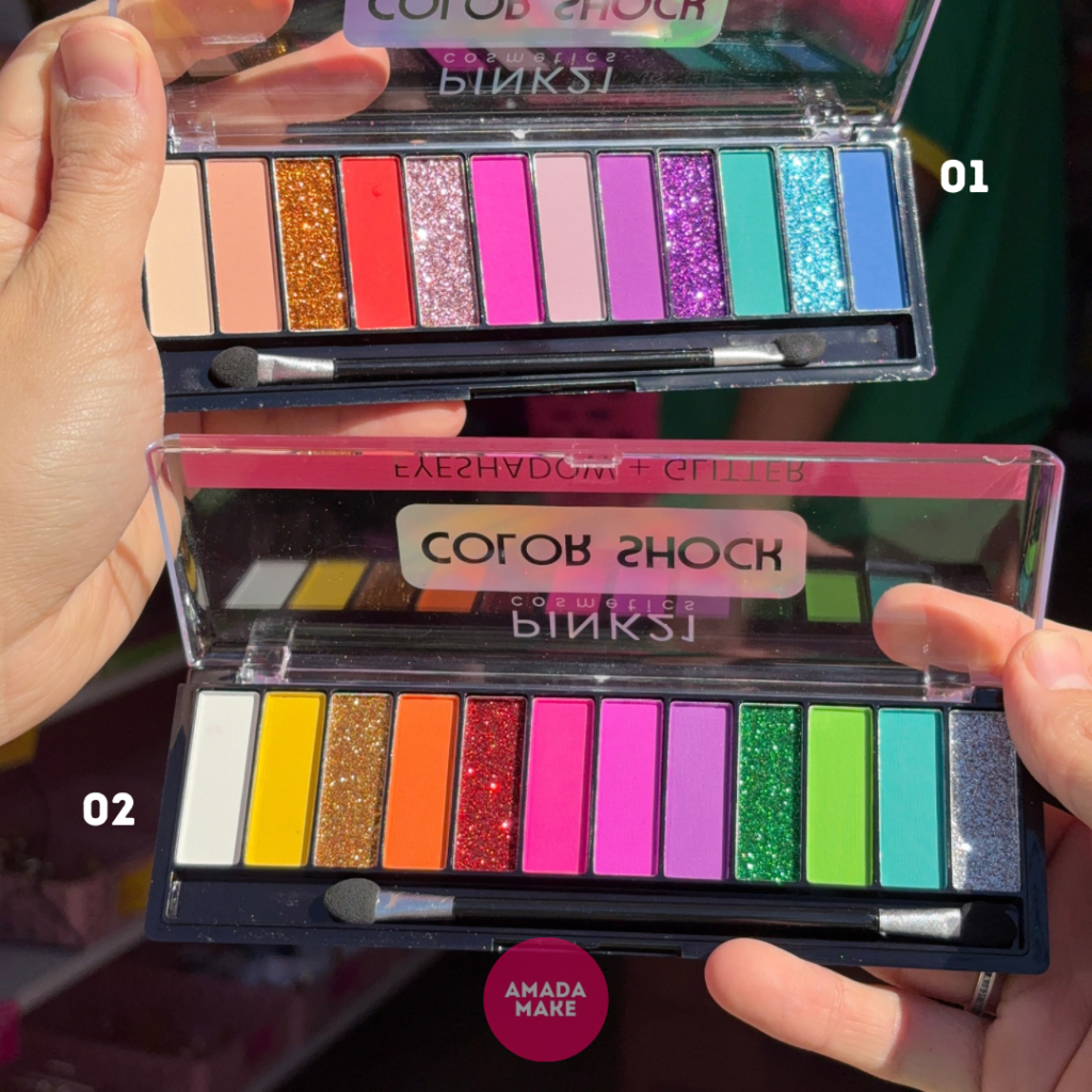Paleta de Sombras Color Shock Pink 21