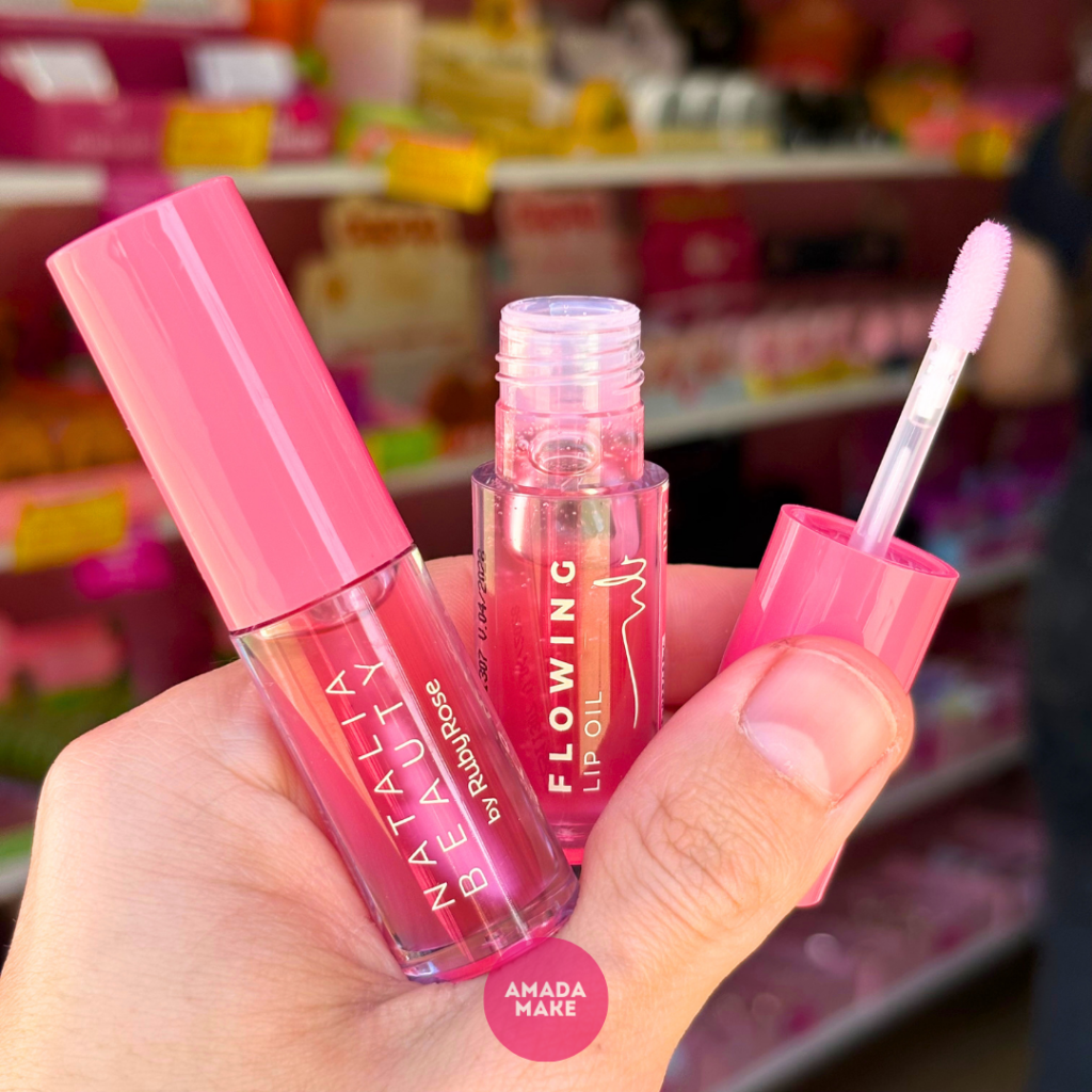 Lip Oil Flowing Natalia Beauty Ruby Rose