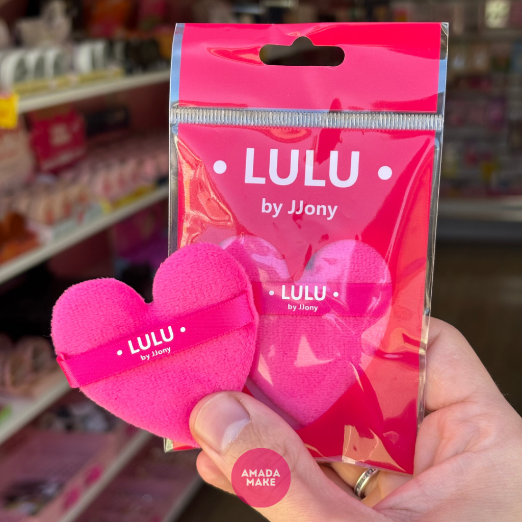 Esponja Para Pó Coração Lulu
