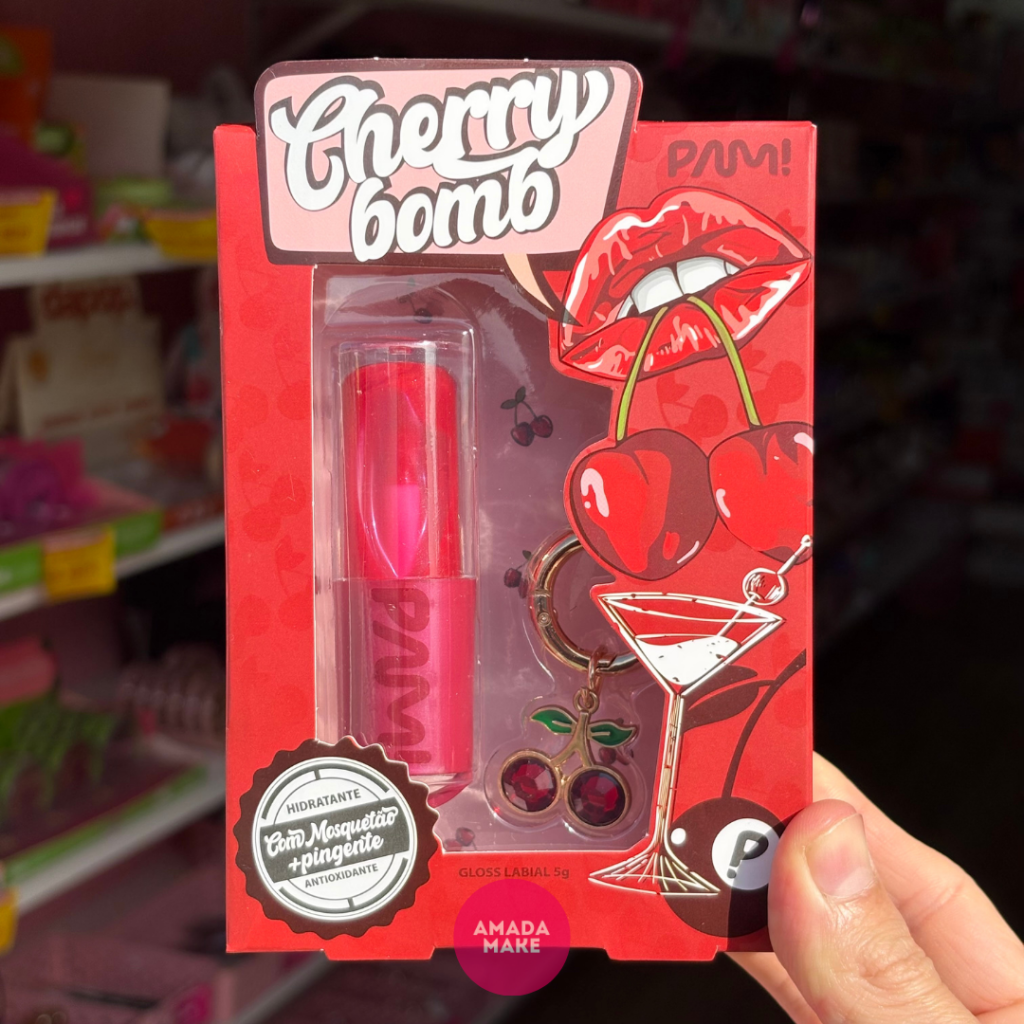 Gloss Inspiração Cherry Bomb by Pam