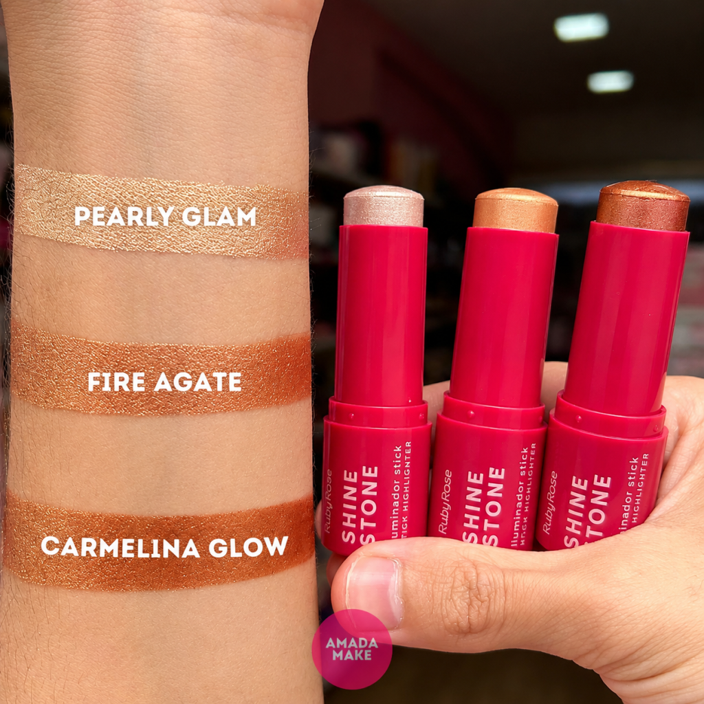 Iluminador Stick Shine Stone Ruby Rose