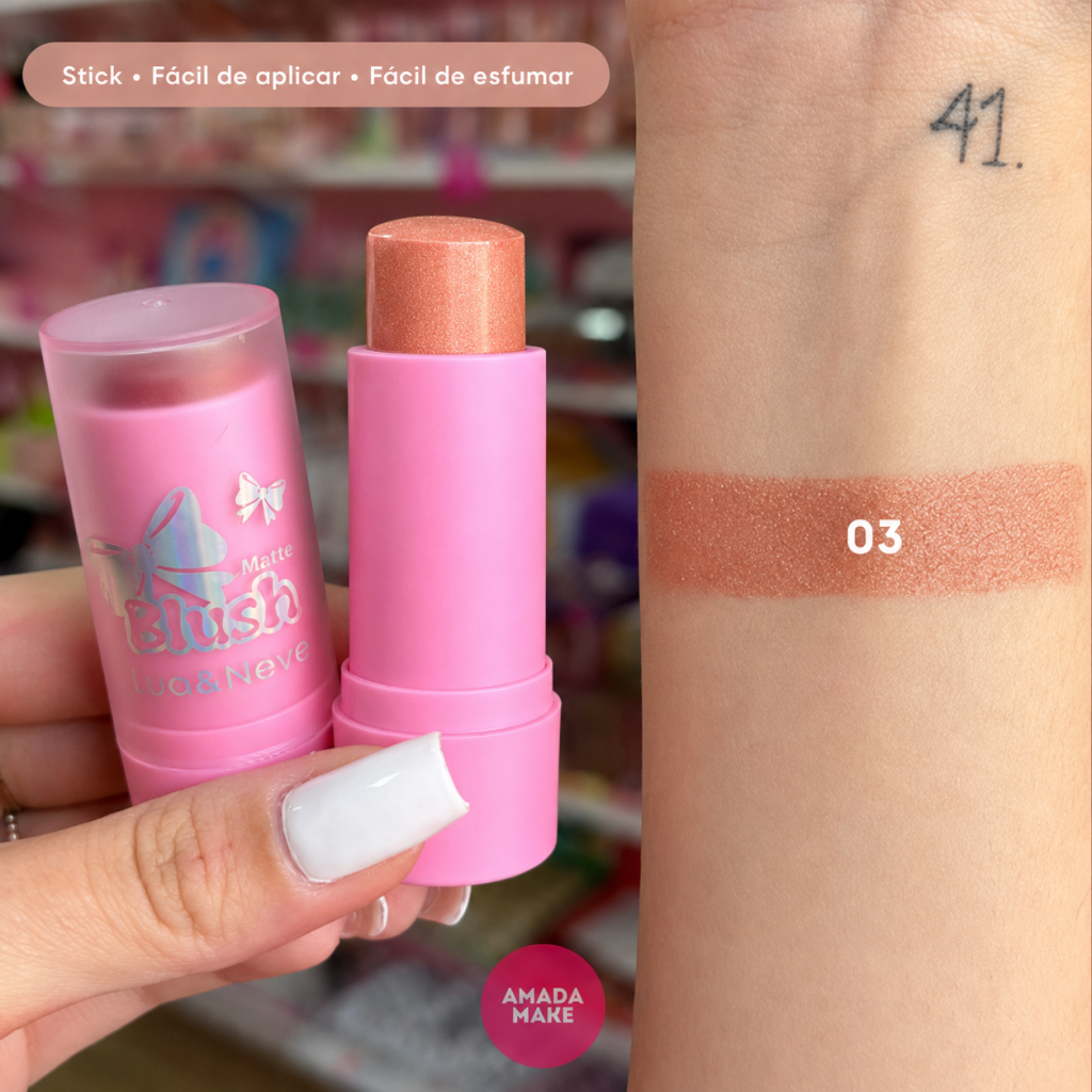 Blush em Stick Lua e Neve