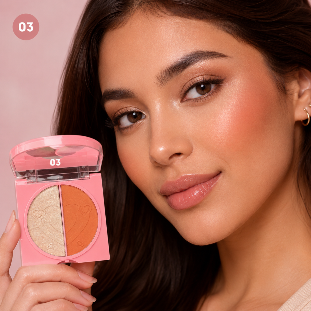 Blush + Iluminador Toque Special - 03