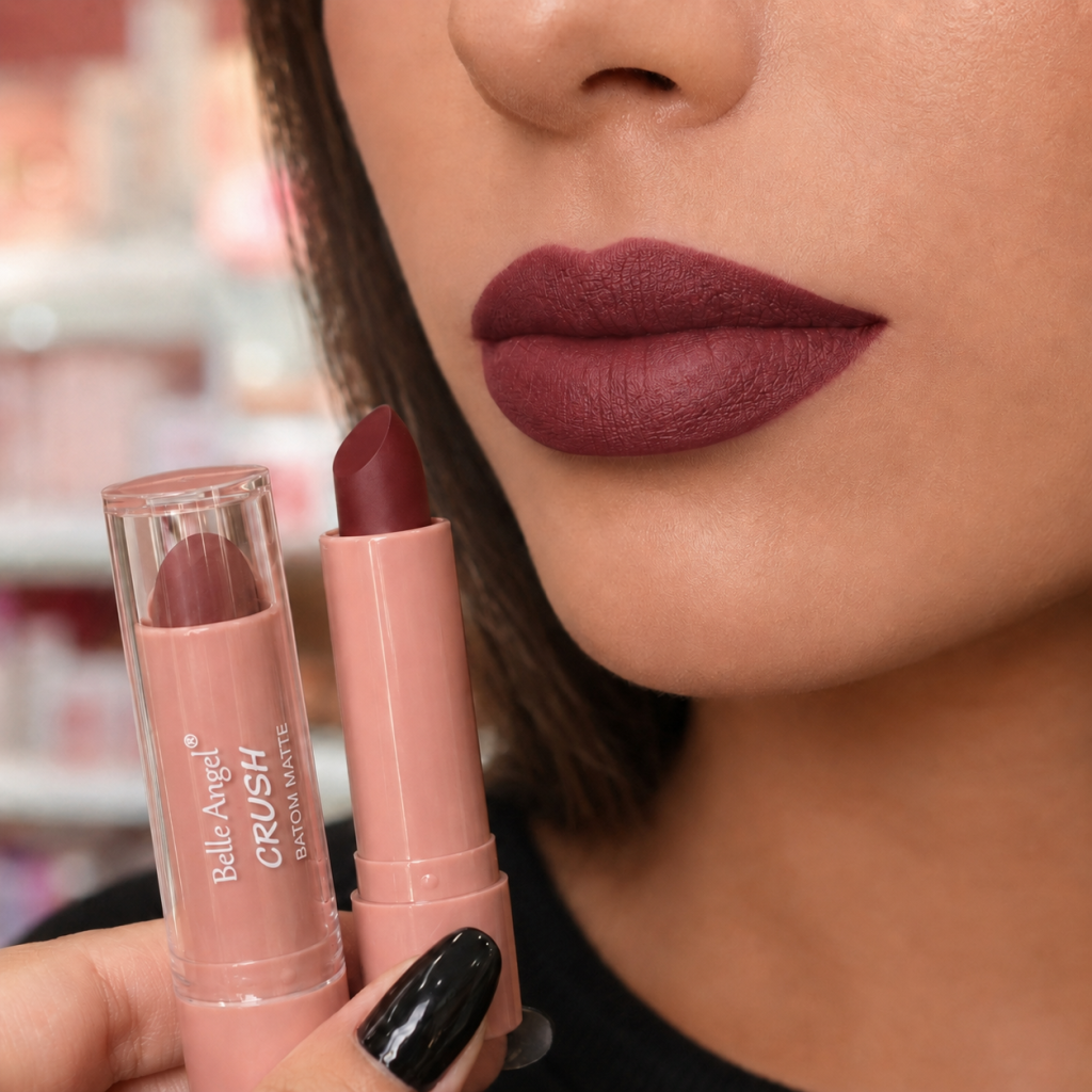 Batom Bastão Matte Crush Belle Angel - 05