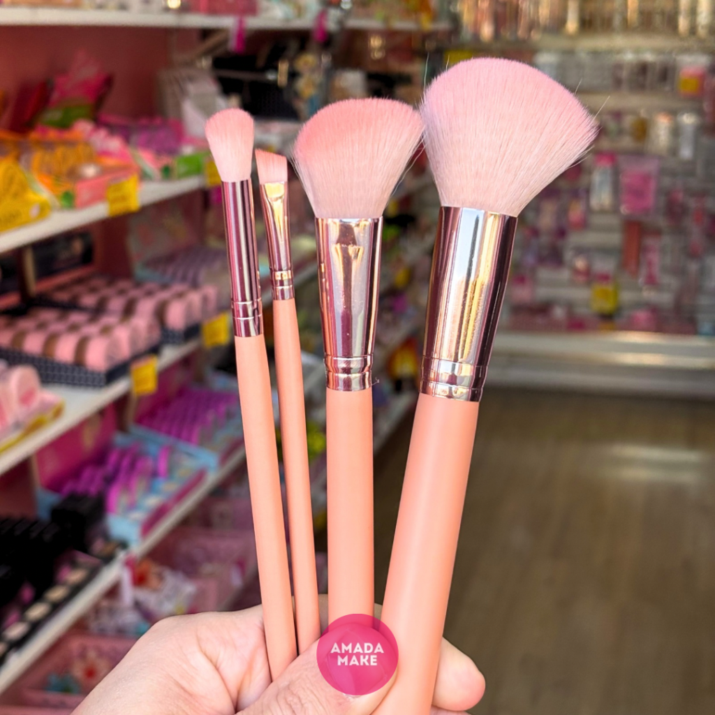 Kit Pincéis 4 Unidades Cosmetic Brush