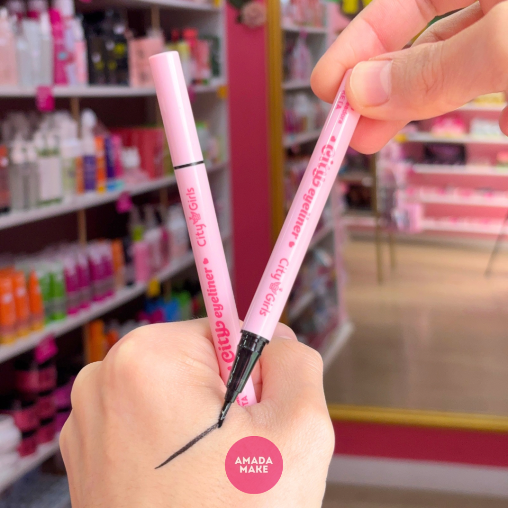 Delineador Caneta City Eyeliner City Girls