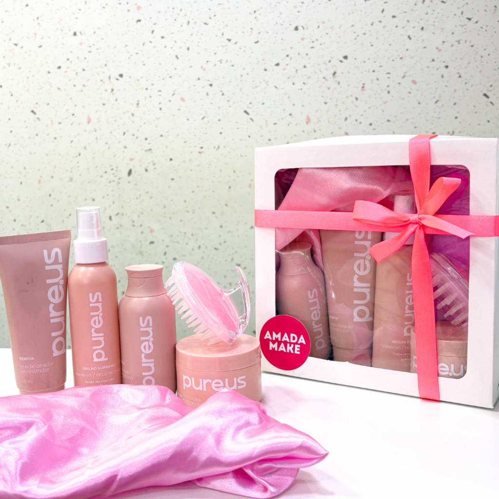 Kit presente para Cabelo Reconstrução 