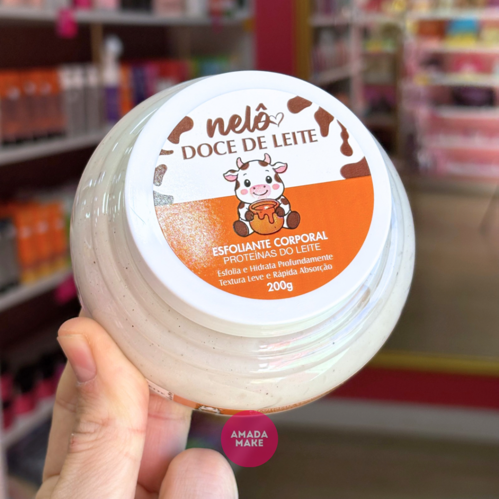 Esfoliante Corporal Doce de Leite Nelô