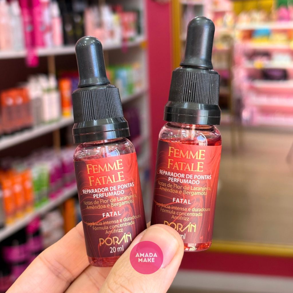 Óleo de Cabelo Reparador Perfumado Poran