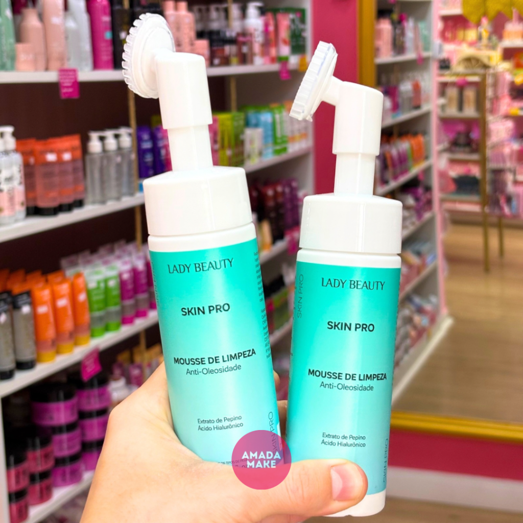 Sabonete Mousse Antioleosidade Lady Beauty
