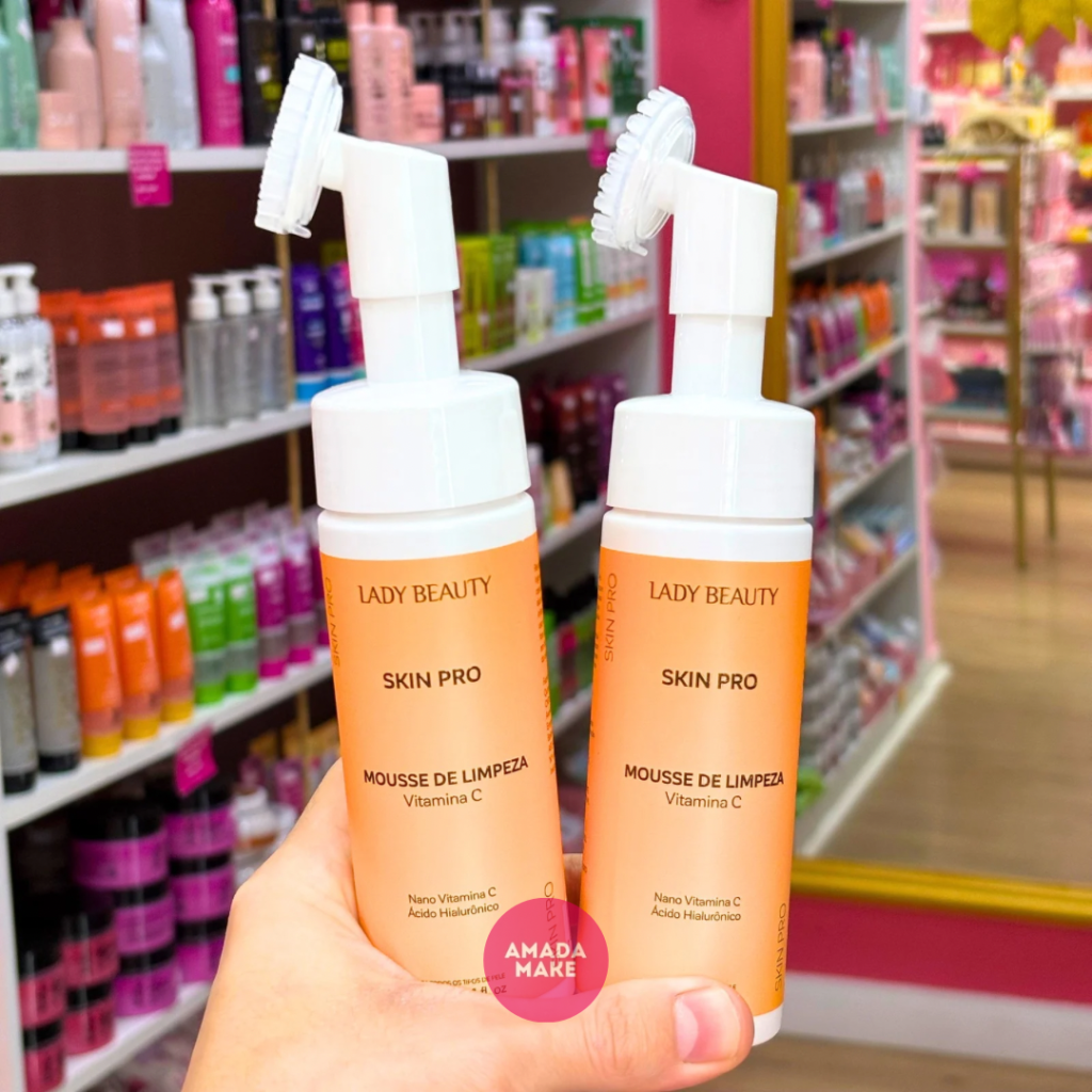 Sabonete Mousse Vitamina C Lady Beauty