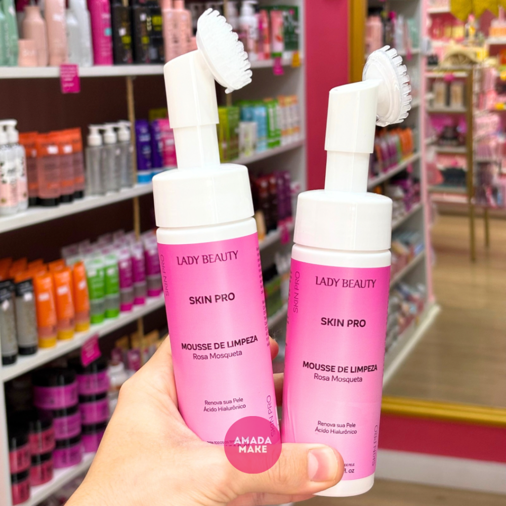 Sabonete Mousse Rosa Mosqueta Lady Beauty