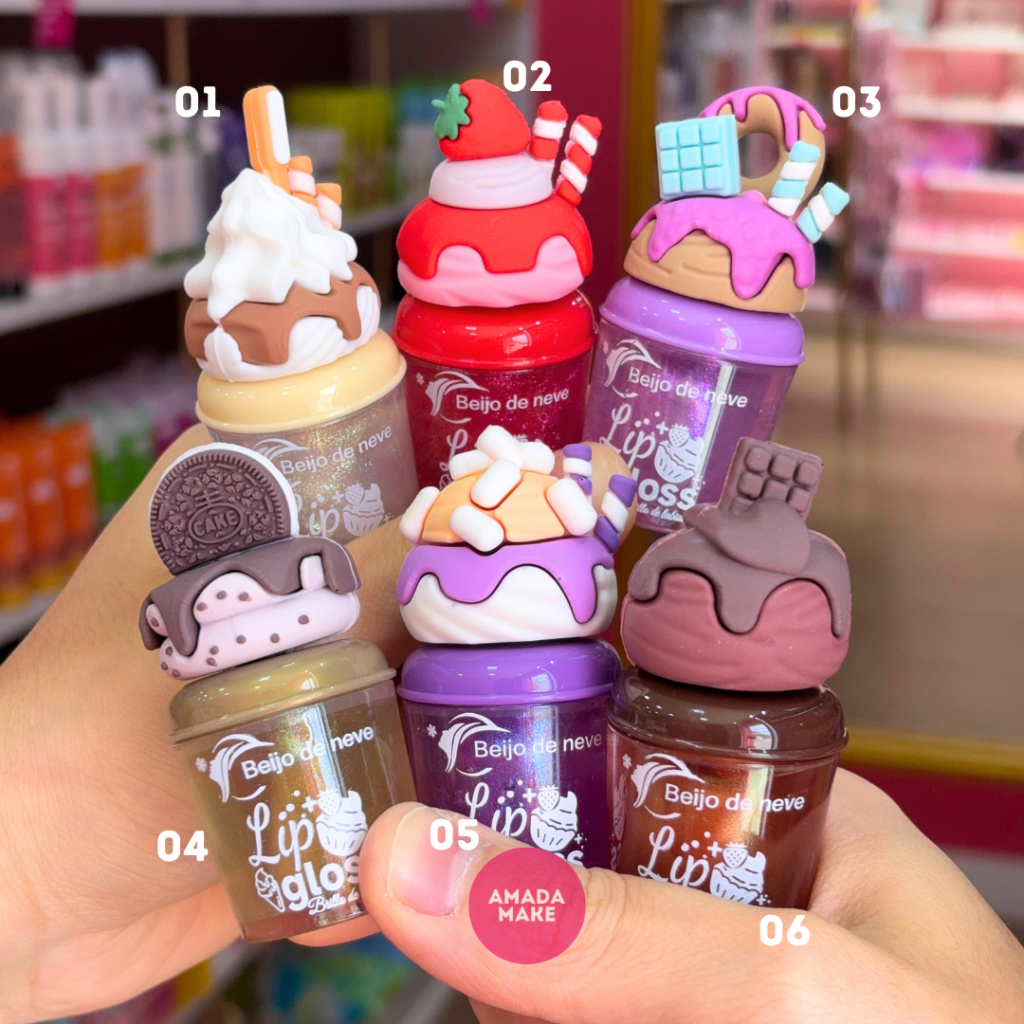 Gloss Docinhos Beijo de Neve