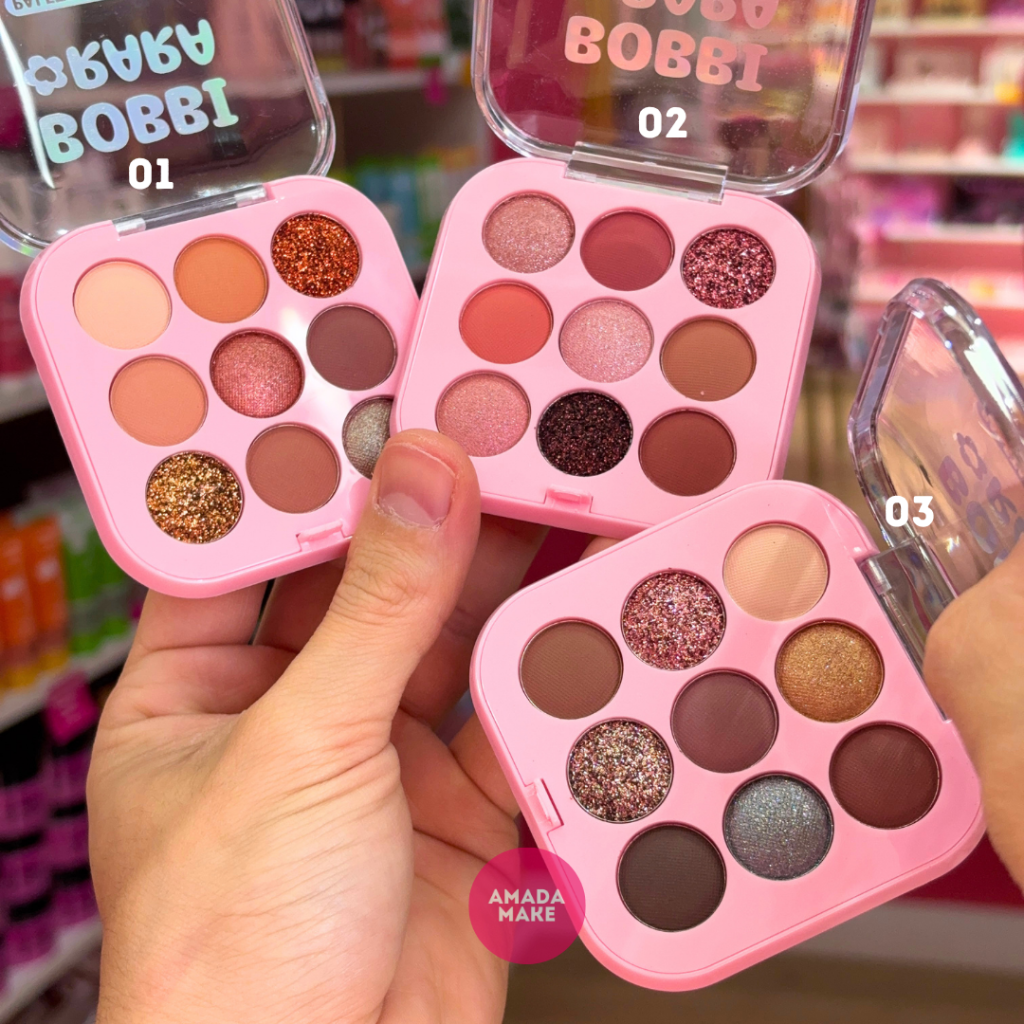 Paleta de Sombras Hot Choice Bobbi Rara