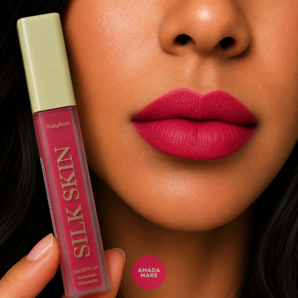 Batom Silk Skin Ruby Rose - Divine