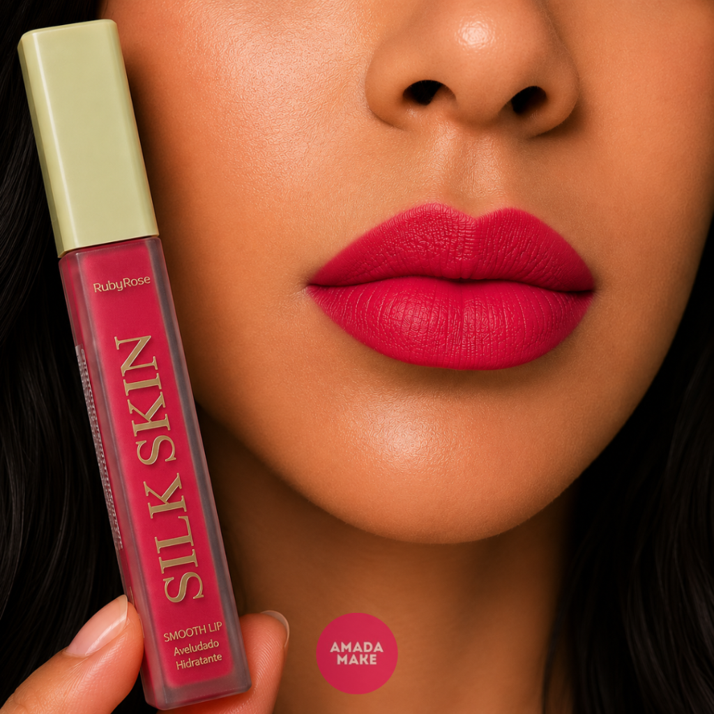 Batom Silk Skin Ruby Rose - Radiant