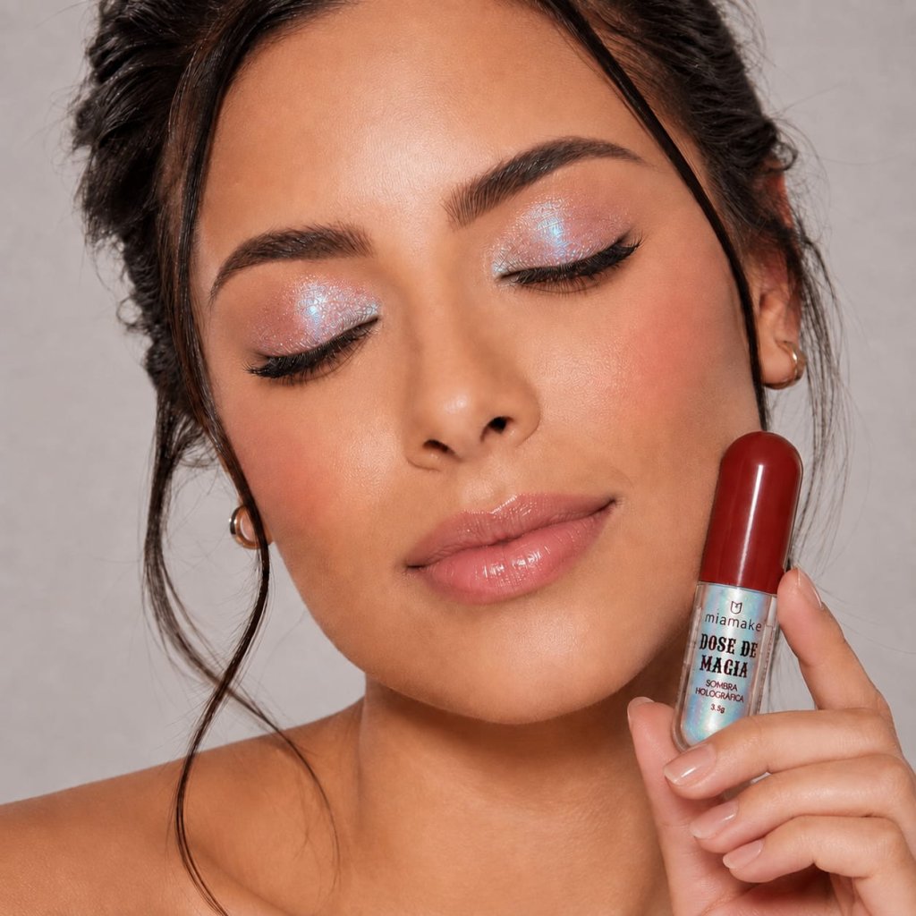 Sombra Líquida Mia Make - Azul Bebê