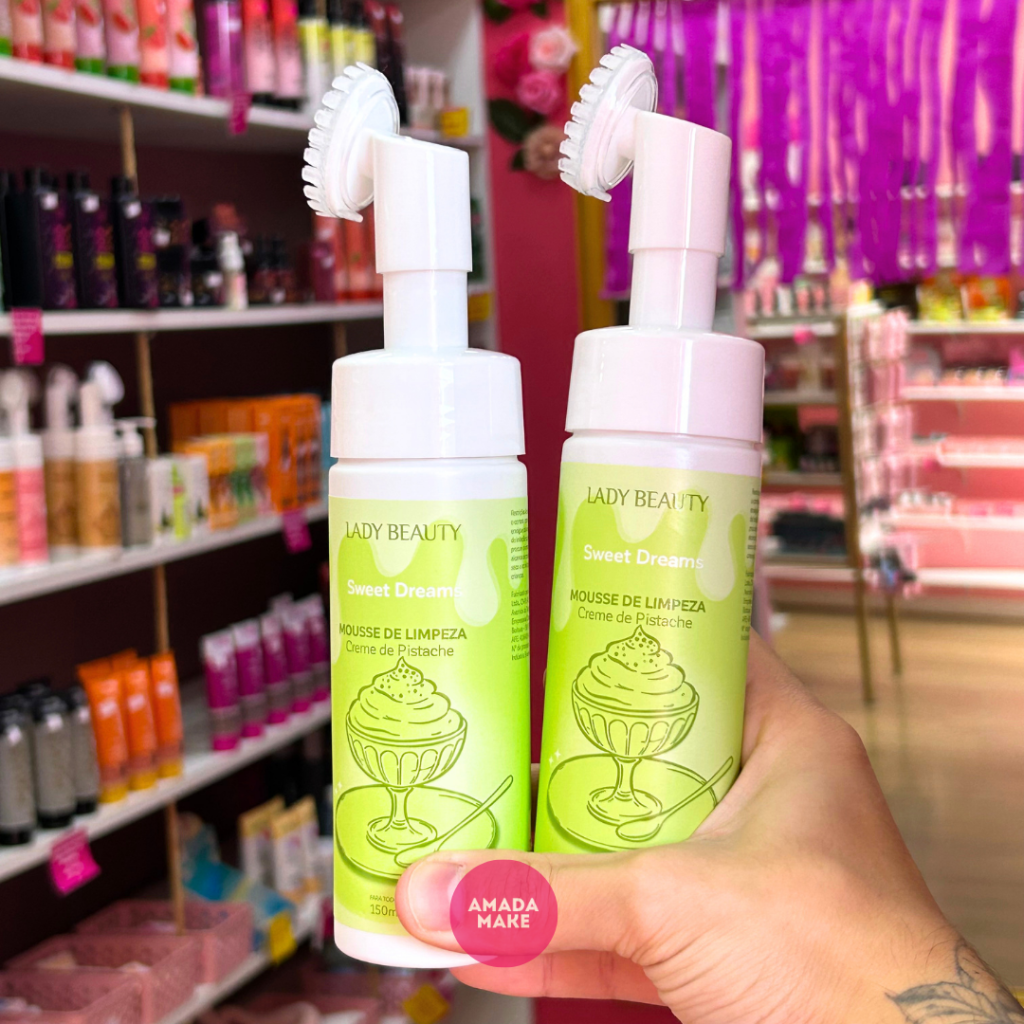 Sabonete Mousse Creme de Pistache Lady Beauty