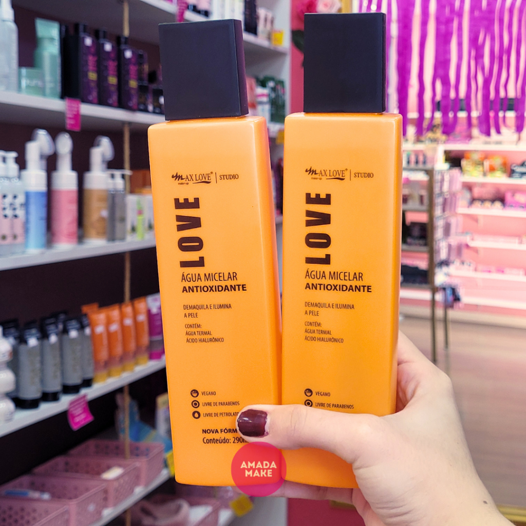 Água Micelar Antioxidante Love Max Love