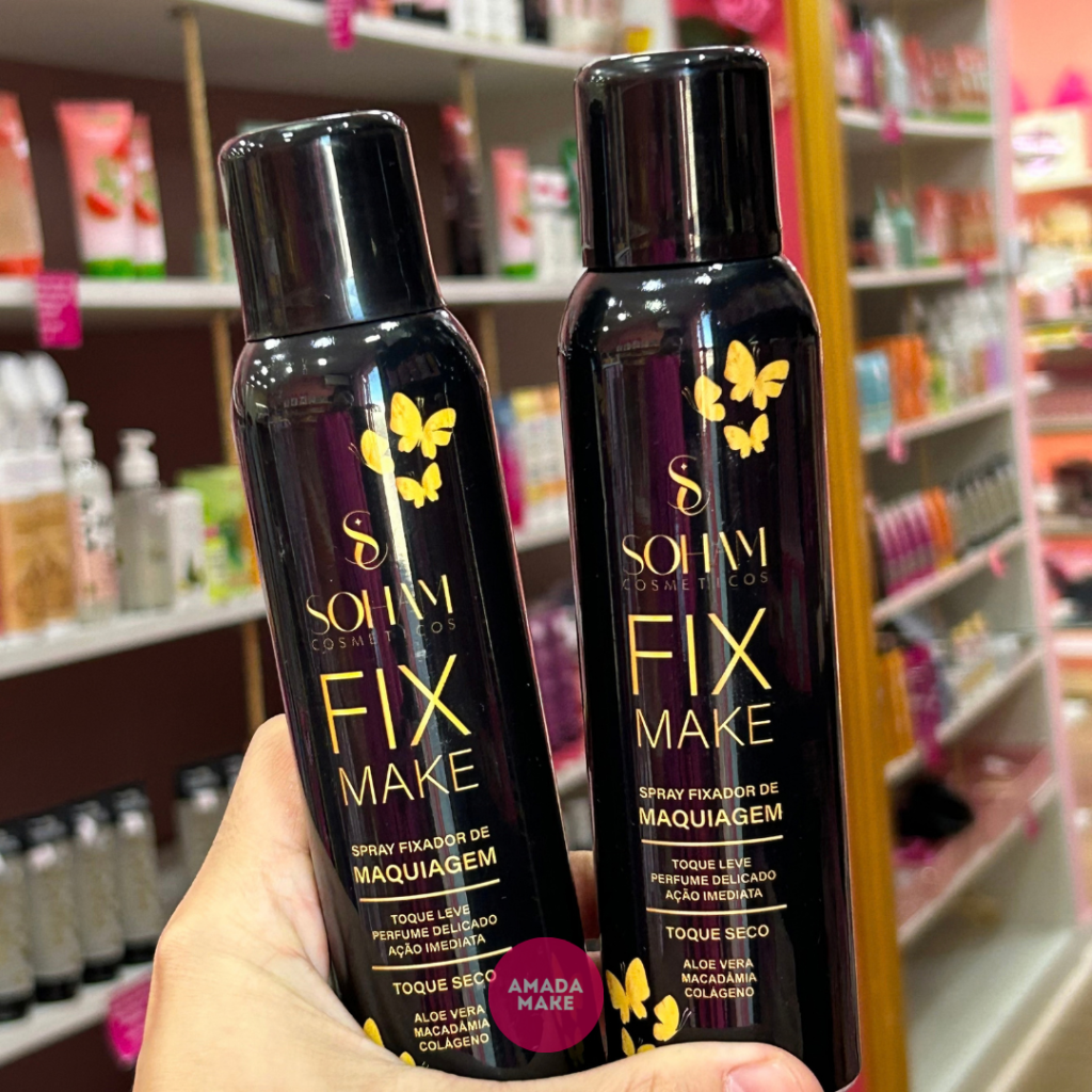 Fixador de Maquiagem Fix Make  Sohym Cosméticos